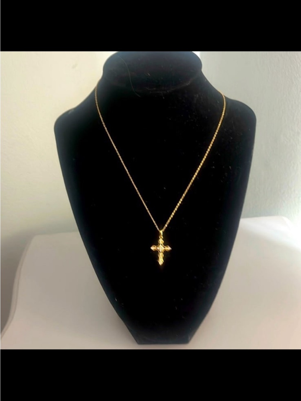 Mia Fiore Cross Pendant Necklace